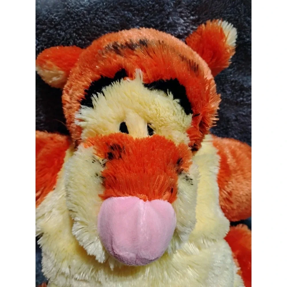 Disney Store Cuddler Tigger 19 Fuzzy Shaggy Stuffed Animal Winnie‎ The Pooh